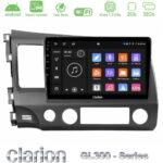 Clarion GL300 Series 4Core Android ClarionOS 2+32GB Honda Civic 2006-2011 Navigation Multimedia Tablet 10" Με Carplay & Android Auto