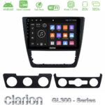Clarion GL300 Series 4Core Android ClarionOS 2+32GB Skoda Yeti 2009-> Navigation Multimedia Tablet 10" Με Carplay & Android Auto
