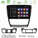 Clarion GL300 Series 4Core Android ClarionOS 2+32GB Skoda Octavia 5 Navigation Multimedia Tablet 10" Με Carplay & Android Auto