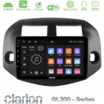 Clarion GL300 Series 4Core Android ClarionOS 2+32GB Toyota Rav4 2006-2012 Navigation Multimedia Tablet 10" Με Carplay & Android Auto
