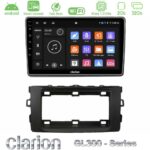 Clarion GL300 Series 4Core Android ClarionOS 2+32GB Toyota Auris 2013-2016 Navigation Multimedia Tablet 10" Με Carplay & Android Auto
