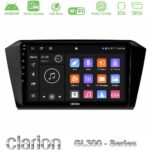 Clarion GL300 Series 4Core Android ClarionOS 2+32GB VW Passat Navigation Multimedia Tablet 10" Με Carplay & Android Auto