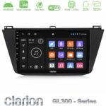 Clarion GL300 Series Vw Tiguan 2016-2022 4Core Android ClarionOS 2+32GB Navigation Multimedia Tablet 10" Με Carplay & Android Auto