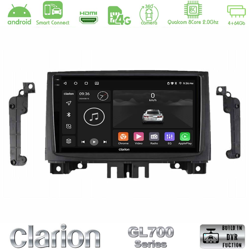 Clarion GL700 Series Mercedes Sprinter/VW Crafter 2006-2018 8Core Android ClarionOS 4+64GB Navigation Multimedia Tablet 9" Με Carplay & Android Auto