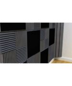 EQ Acoustics Colourpanel 60 Black Ηχοαπορροφητικό Πάνελ Αφρού 60 x 60 x 5cm / 2,16 τ.μ. (6 Τεμάχια) - Image 2