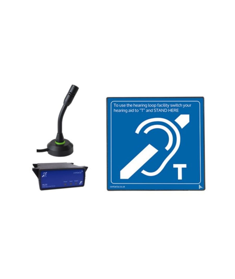 Contacta IL-K300-85-00 Above the Counter Loop System with Brass Stem Halo Microphone (Σετ)