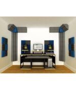 EQ Acoustics Project Corner Cubes Blue Ηχοαπορροφητικό Αφρού 30 x 30 x 30cm / 0,18 τ.μ. (2 Τεμάχια) - Image 2