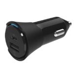 Scosche CPDCA32-SP Dual-Port USB-C & USB-A Car Charger