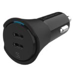 Scosche CPDCC40-SP Dual-Port USB-C® Car Charger
