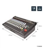 Citronic CSP-714 Αυτοενισχυόμενη Κονσόλα Μίξης Compact Με DSP 2X350W RMS (Τεμάχιο) - Image 3