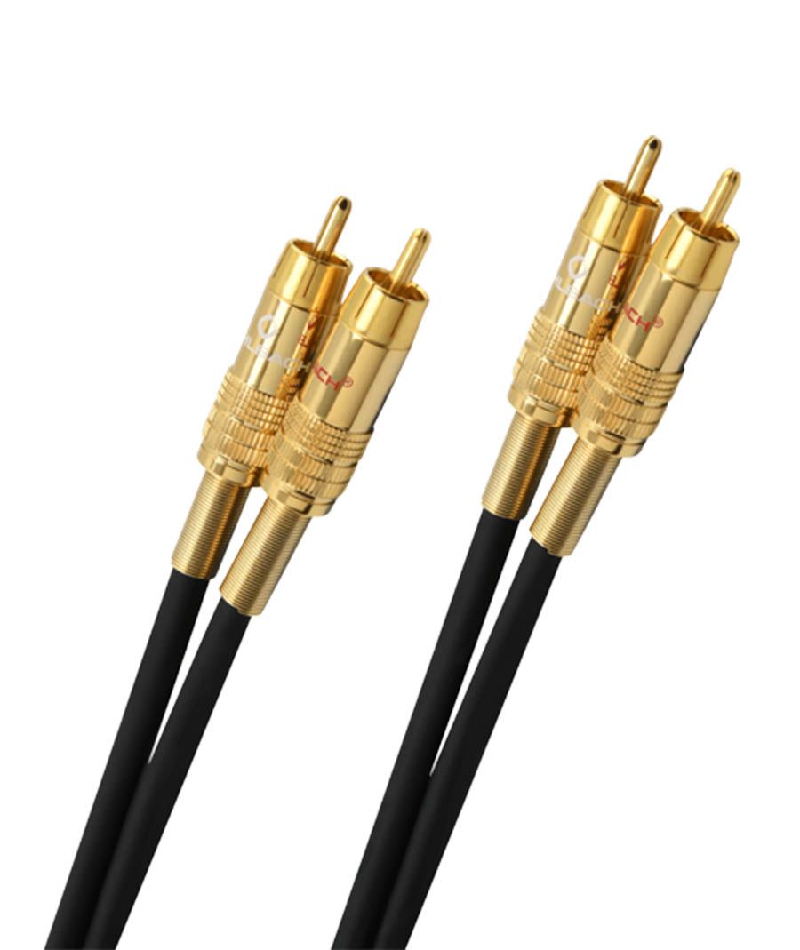 Oehlbach NF 1 Master Καλώδιο Ήχου Interconnect 2x RCA - 2x RCA 1m Black