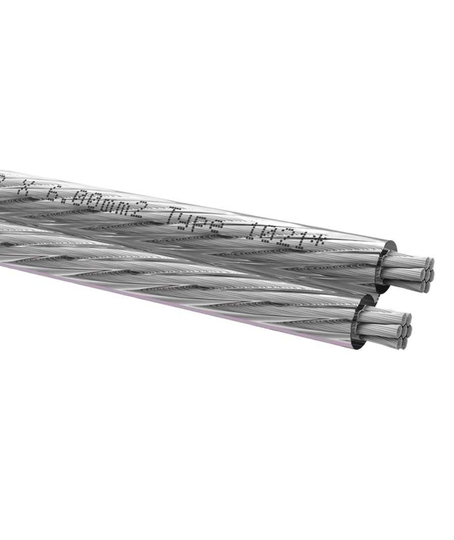Oehlbach Silverline SP-60 Καλώδιο Ηχείων 8m Διάφανο