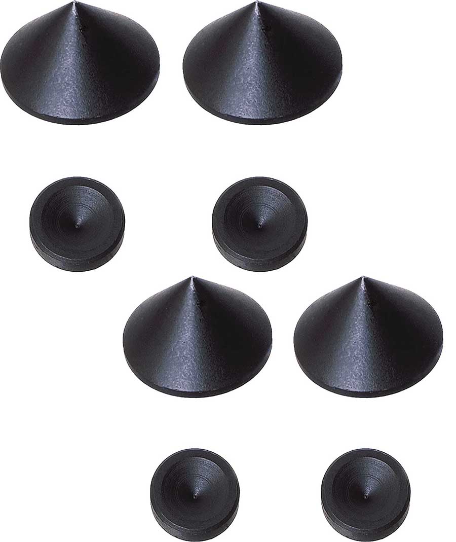 Oehlbach Mini Spike Ακίδες Ηχείων Black (4 Τεμάχια)
