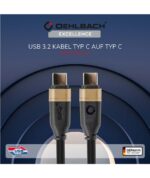 Oehlbach DATA LINK CC Καλώδιο USB 3.1 type C - type C 0,5 m (Τεμάχιο) - Image 3