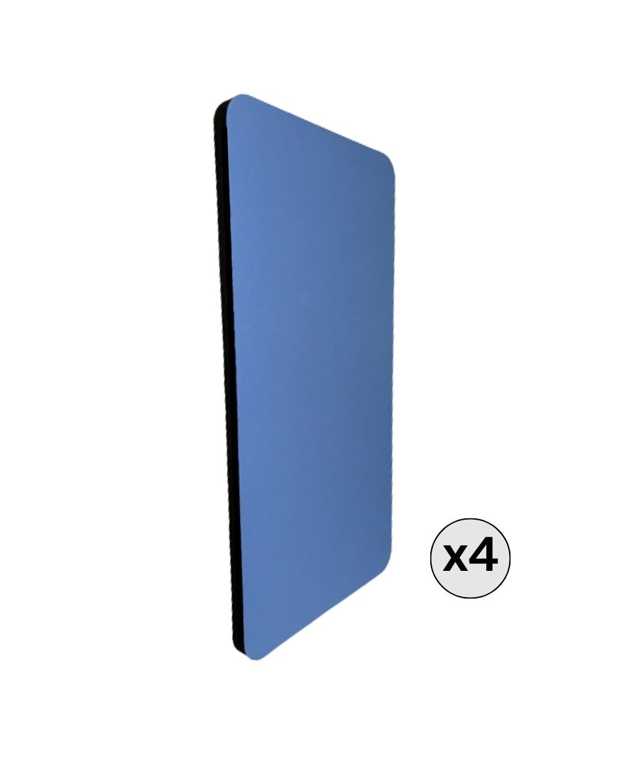 Audiodesigner DECHO Style Rect Ηχοαπορροφητικό Πάνελ 60x120x4cm / 2,88 τ.μ. Light Blue (4 Τεμάχια)