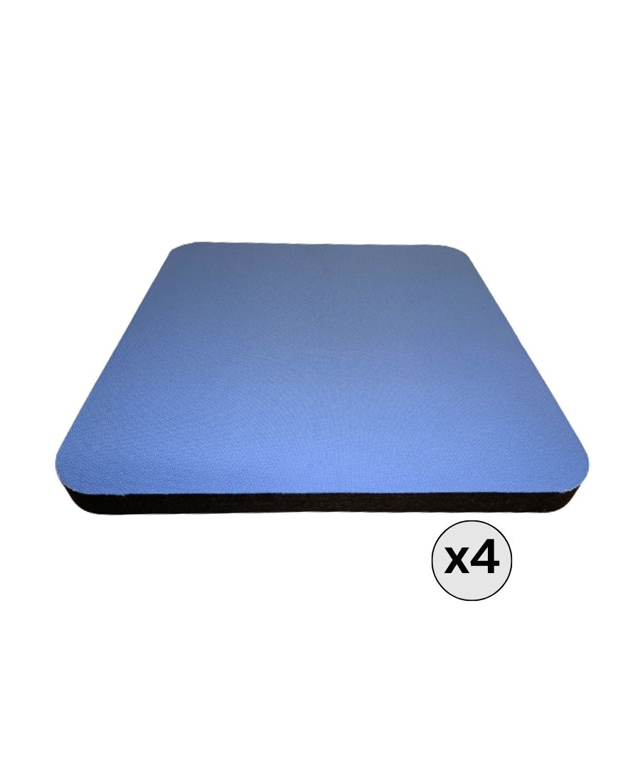 Audiodesigner DECHO Style Square Ηχοαπορροφητικό Πάνελ 60x60x4cm / 1,44 τ.μ. Light Blue (4 Τεμάχια)