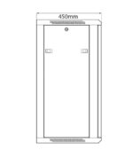 Adastra RC18U450 19" Rack Cabinet 18U x 450mm Deep (Τεμάχιο) - Image 4