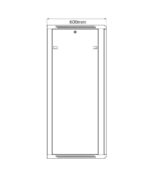 Adastra RC28U600 19" Rack Cabinet 28U x 600mm Deep (Τεμάχιο) - Image 4