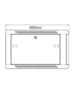 Adastra RC6U600 19" Rack Cabinet 6U x 600mm Deep (Τεμάχιο) - Image 4
