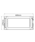 Adastra RC4U600 19" Rack Cabinet 4U x 600mm Deep (Τεμάχιο) - Image 4