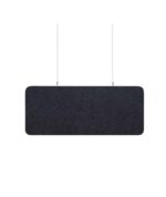 Audiodesigner ECOBAFFLE Rectangle Ηχοαπορροφητικά Πάνελ Οροφής 60x120x4cm / 2,88 τ.μ. Μαύρο (4 Τεμάχια)
