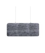 Audiodesigner ECOBAFFLE Rectangle Ηχοαπορροφητικά Πάνελ Οροφής 60x120x4cm / 2,88 τ.μ. Γκρι (4 Τεμάχια)