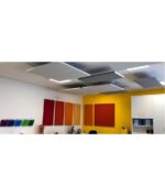 Audiodesigner ECOPLAN® Square Ηχοαπορροφητικά Πάνελ 100 x 100 x 4cm / 4 τ.μ. Λευκό (Σετ 4 Τεμαχίων) - Image 2