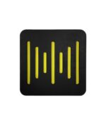 Audiodesigner Ecoplan Sounder Line Black/Light Green Ηχοαπορροφητικό Πάνελ Πολυεστέρα 600x600x40 mm / 1.44 τ.μ. (4 Τεμάχια) - Image 3