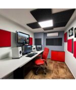 EQ Acoustics Colourpanel 60 Black Ηχοαπορροφητικό Πάνελ Αφρού 60 x 60 x 5cm / 2,16 τ.μ. (6 Τεμάχια) - Image 4