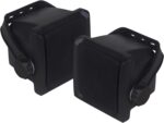 Excalibur X22.2UB Ηχεία Εσωτερικού/Εξωτερικού χώρου 3'' Black (Ζεύγος)