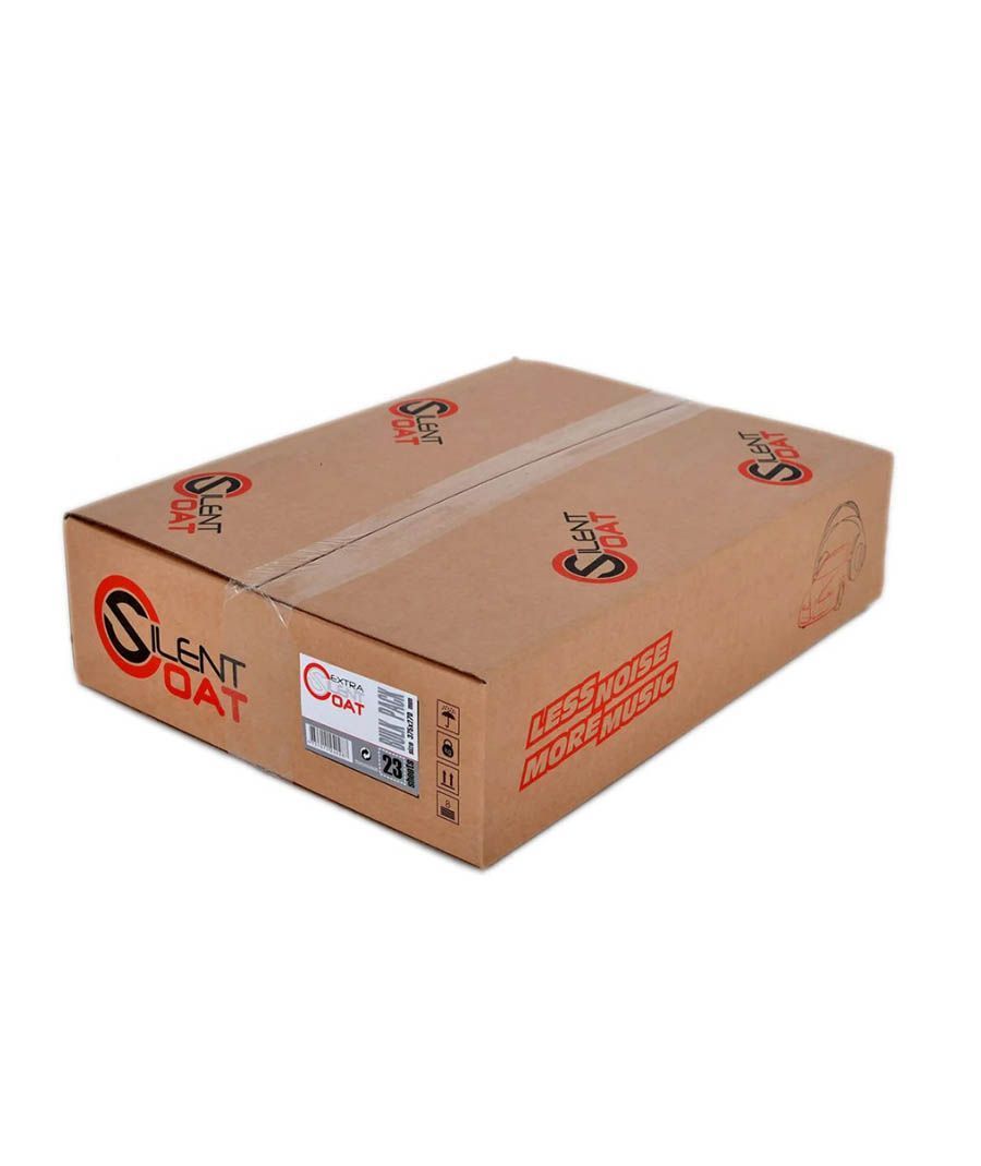 Silent Coat Extra 4mm Mat Bulk Pack Αντικραδασμικά Φύλλα Αυτοκινήτου 375 x 250 mm / 2,15 τ.μ (23 Τεμάχια)
