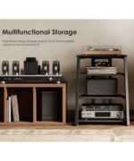 FITUEYES Eiffel AS07 Regular Έπιπλο Hi-Fi Rack Black - Image 4