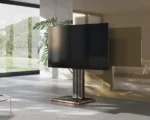 FITUEYES Cantor FT100 Black Επιδαπέδια Βάση Τηλεόρασης 75"-100" με Ρυθμιζόμενο Ύψος & Κλίση - Image 3