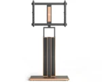 FITUEYES Cantor FT78 Black Επιδαπέδια Βάση Τηλεόρασης 43"-78" με Ρυθμιζόμενο Ύψος & Κλίση - Image 4