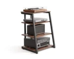 FITUEYES Eiffel AS07 Regular Έπιπλο Hi-Fi Rack Walnut - Image 2