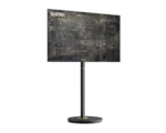 FITUEYES Master V2 FT65 Black Επιδαπέδια Βάση Τηλεόρασης 32"-65" με Ρυθμιζόμενο Ύψος