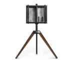 FITUEYES Picasso FT65 Walnut Επιδαπέδια Βάση Τηλεόρασης 32"-65" - Image 3