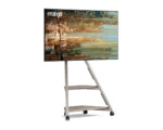 FITUEYES Eiffel FT65 Morandi Grey Επιδαπέδια Βάση Τηλεόρασης με Ρόδες 32"-65"