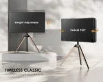 FITUEYES Picasso FT65 Nature Επιδαπέδια Βάση Τηλεόρασης 32"-65" - Image 4