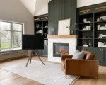 FITUEYES Picasso FT65 Walnut Επιδαπέδια Βάση Τηλεόρασης 32"-65" - Image 2
