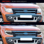 FULL LED HEADLIGHTS FORD RANGER ΦΑΝΑΡΙΑ DYNAMIC Τ6 2012-2015 ΕΡΓΟΣΤΑΣΙΑΚΗ ΕΦΑΡΜΟΓΗ PLUG & PLAY LEDEVO 2 ΤΜΧ - Image 4