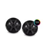 Hasda H-065B Αδιάβροχα Ηχεία Σκάφους Με Φωτισμό LED 6.5" Μαύρα (Ζεύγος)