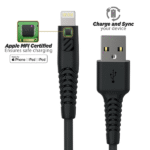 Scosche HDi34 Καλώδιο Φόρτισης Lightning USB 1.2m - Image 2