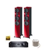Πακέτο Stereo Hi-Res με Ενισχυτή Magnat MC 400, Ηχεία HECO Aurora 700 White και ΔΩΡΟ Καλώδιο Oehlbach - Image 2
