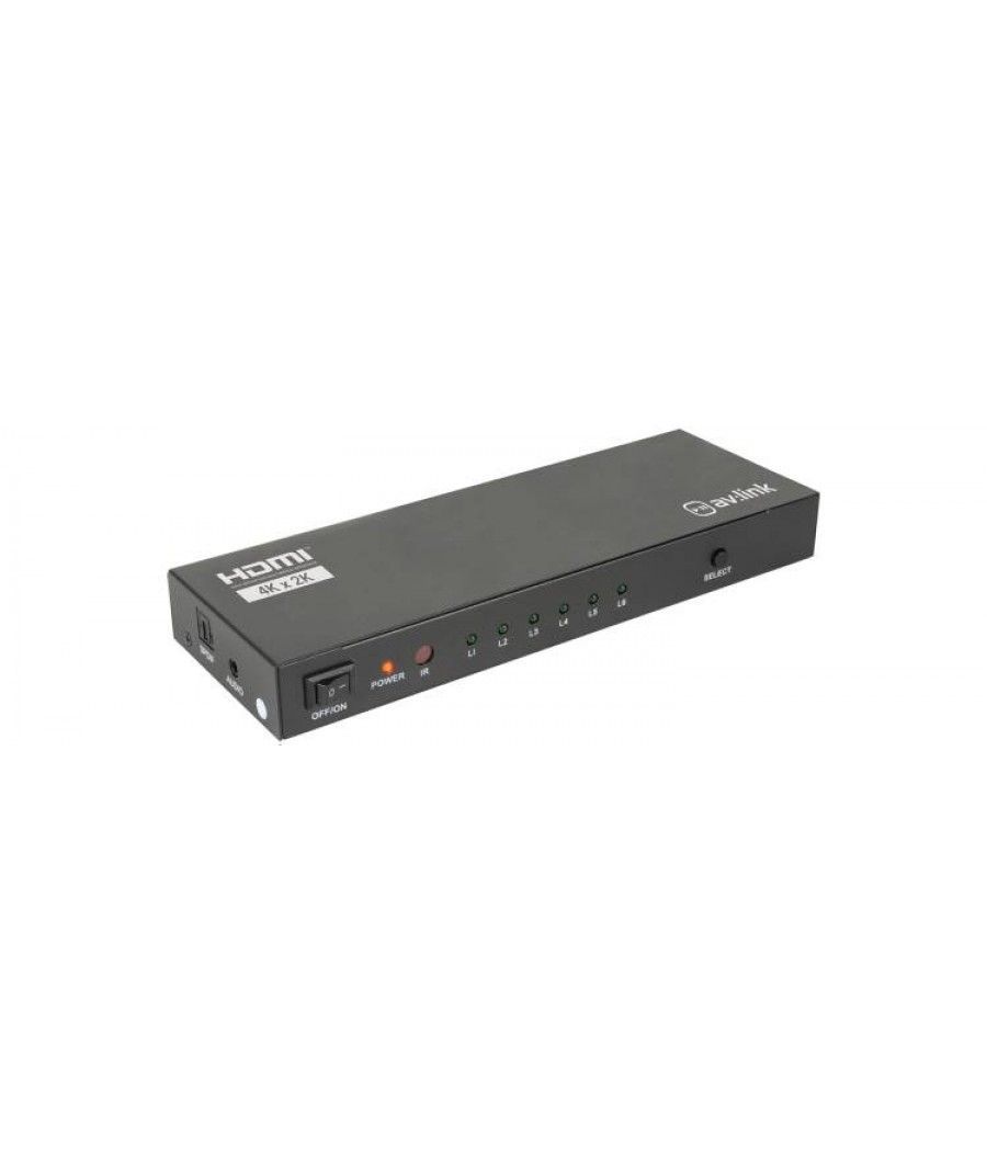 AvLink HSS24 Διακόπτης/Διαχωριστής 4K HDMI 2x4 (Τεμάχιο)