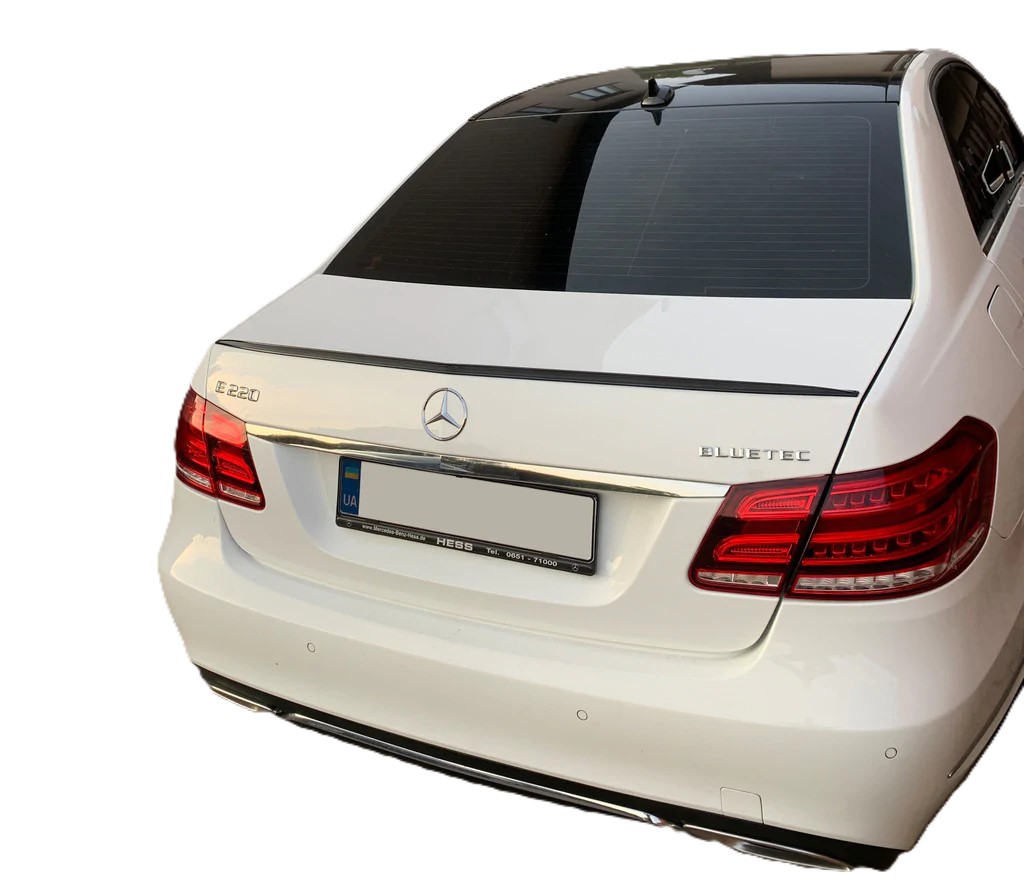 img_436133 Αεροτομή Mercedes E W205 14-20 Piano Black Spoiler - Image 1