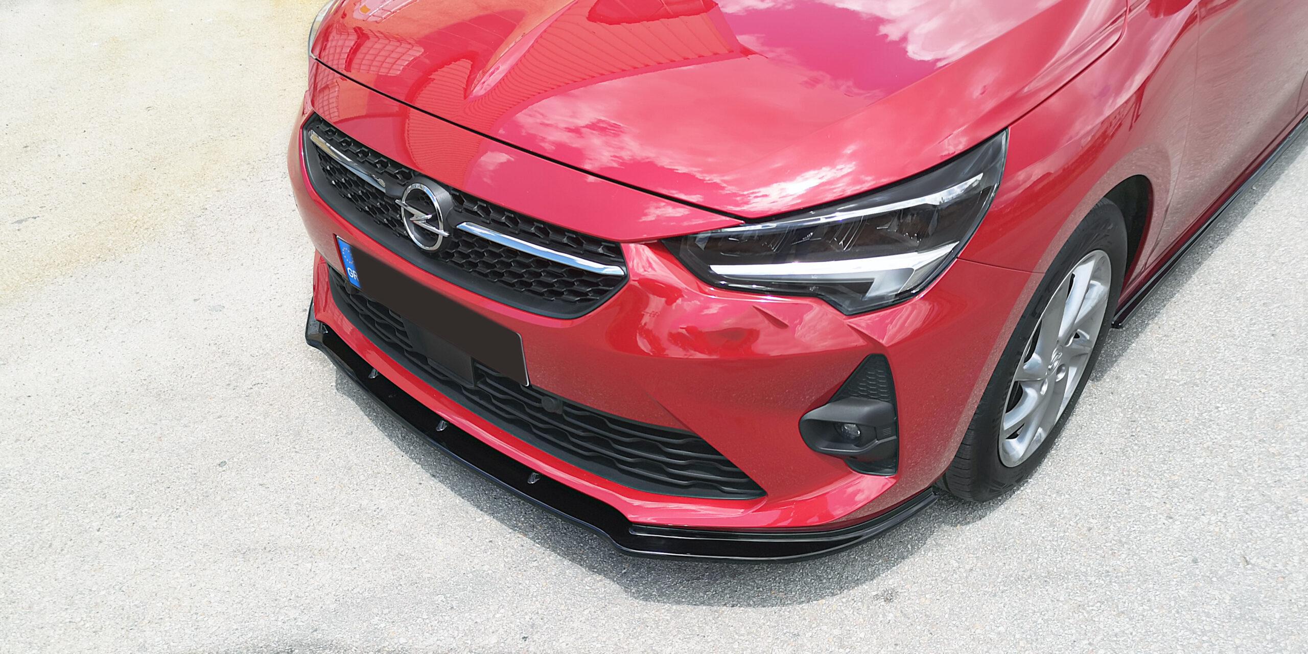 jhdr Εμπρός Σπλίτερ Opel Corsa F (2019-) motordromedesign - Image 1