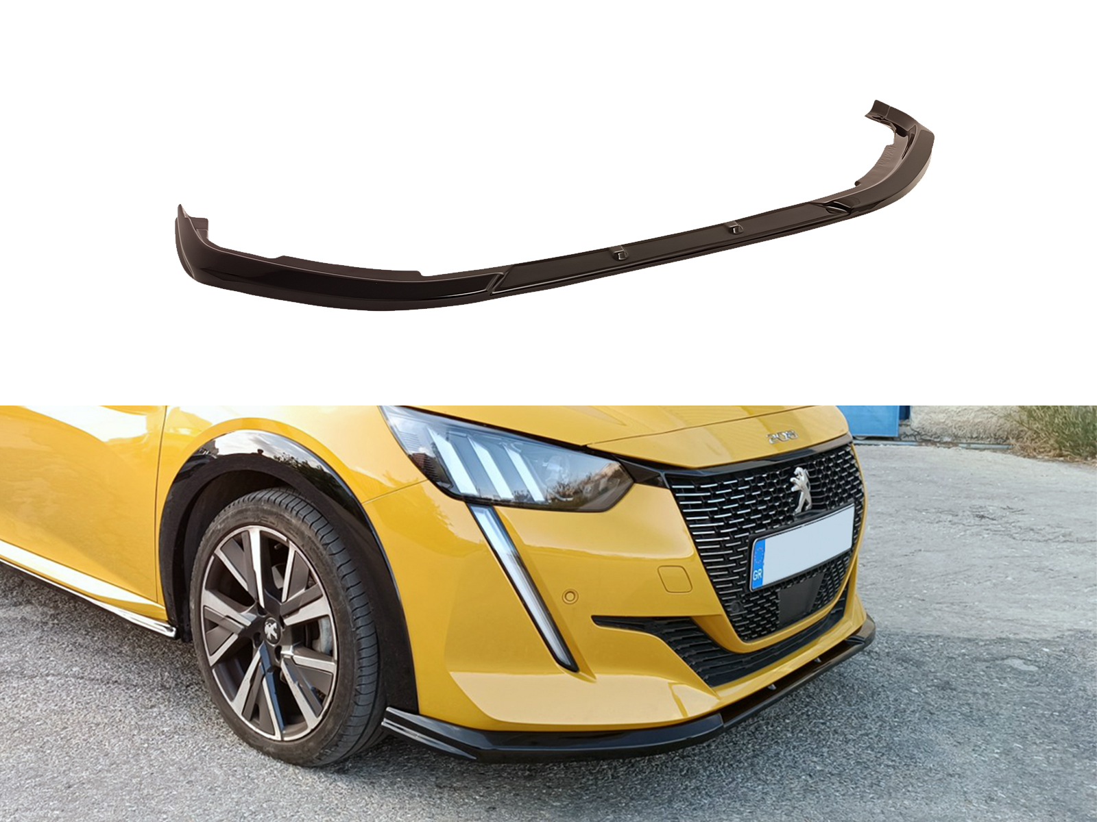 kimpiris_Εμπρός-Σπλίτερ-V.2-Peugeot-208-Mk2-2019 Εμπρός Σπλίτερ V.2 Peugeot 208 Mk2 (2019-) motordromedesign - Image 1