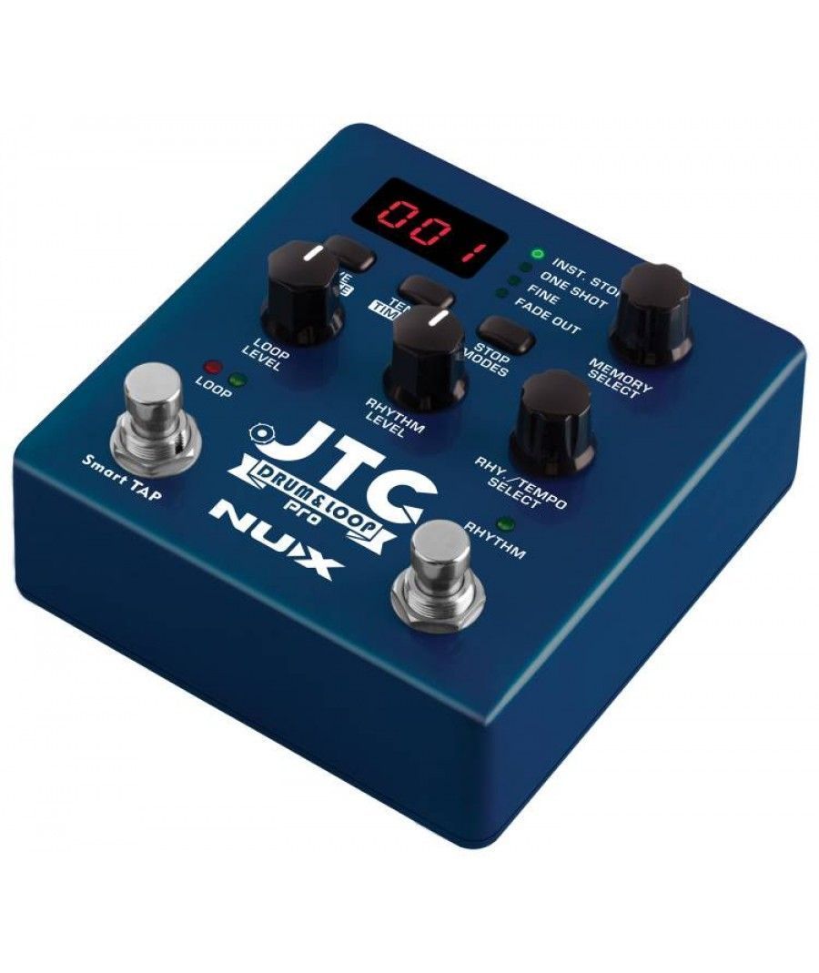 NU-X JTC-PRO Drum + Loop Διπλή Πεταλιέρα (Τεμάχιο)