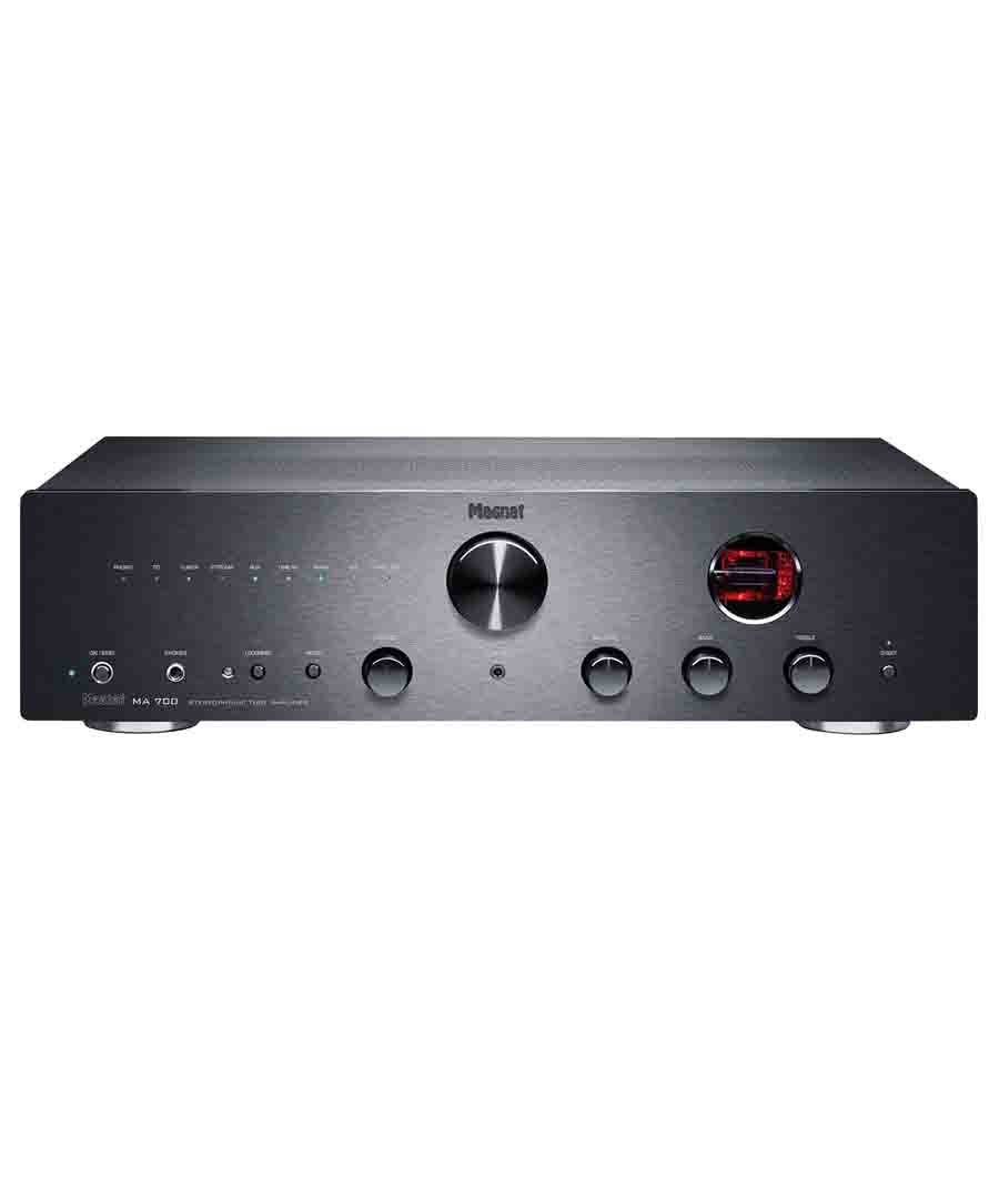 Magnat MA 700 Στερεοφωνικός Υβριδικός Ενισχυτής 2 x 70W RMS Black (Τεμάχιο)